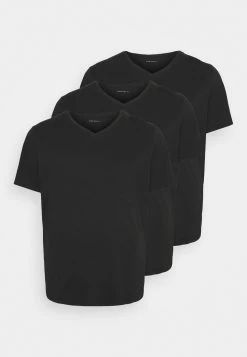Pier One Faible Prix 3 PACK – T-shirt Basique T-shirts & Polos Col En V Homme