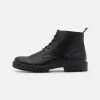 Pier One Réduction Bottines à Lacets Bottes Rond Homme -Fashion Zone Soldes 09585d28fff34df18fa43d9d92f78413