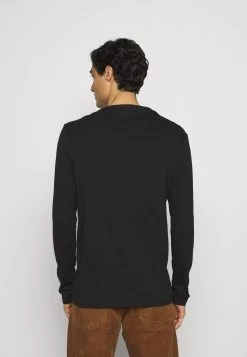 Pier One Bas Prix T-shirt à Manches Longues T-shirts Col Rond Homme -Fashion Zone Soldes 0a3681249dd5484dba9cb636db74c71d