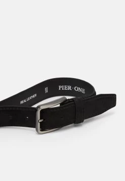 Pier One Assurance De L’Authenticité LEATHER UNISEX – Ceinture Ceintures Boucle Ardillon -Fashion Zone Soldes 0e8c18ecb3614209b769439ab706c291