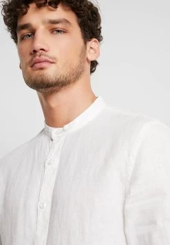 Pier One Chemise Prix Ourlé Chemises Col Mao Homme -Fashion Zone Soldes 153ed920a931413bb12f661a315db7fb
