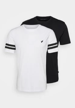 Pier One 2 PACK – T-shirt Imprimé Prix Réduit T-shirts Col Rond Homme -Fashion Zone Soldes 182fa193c9b84590974791e02f5beaab