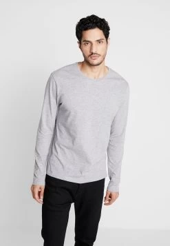 Qualité Garantie 100% Pier One T-shirt à Manches Longues T-shirts Col Rond Homme