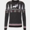 Prix Acceptable Pier One WINTERY CHRISTMAS JUMPER – Pullover Pulls & Gilets Col Rond Homme -Fashion Zone Soldes 1f29e5003384420ba463a74188a776d4