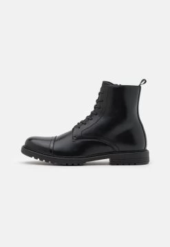 Prix Sympa Pier One Bottines à Lacets Bottes Rond Homme -Fashion Zone Soldes 21d383bff1e449b2944c289d226c45fe