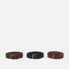 Pier One Discount En Ligne 3 PACK UNISEX – Ceinture Ceintures Boucle Ardillon 1 Pier One Discount En Ligne 3 PACK UNISEX – Ceinture Ceintures Boucle Ardillon -Fashion Zone Soldes 222ebcffd6e44faa95e79c47ffe12419