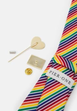 Prix Dégriffé Pier One PRIDE RAINBOW PINS SET – Cravate Cravates Et Nœuds Papillon Multicolore Homme -Fashion Zone Soldes 279b4fb9be4742b397bb4f4483afc6c6