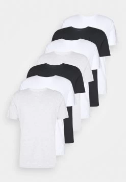 Pier One Soldes En Ligne 7 PACK – T-shirt Basique T-shirts Col Rond Homme -Fashion Zone Soldes 3cc8be9344784cb885d1b6a32e39d821 2