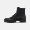 Pier One LEATHER – Bottines à Lacets Bas Prix Bottes Rond Homme -Fashion Zone Soldes 3f93a537b1e14b4183472cbb0a943e45