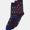 Pier One XMAS GIFT BOX 3 PACK – Chaussettes Prix Discount Sous-vêtements & Chaussettes Rayures Homme