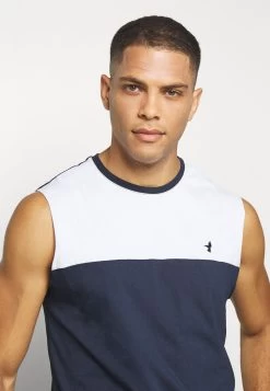 Pier One EMBRO TANK BLOCK – Débardeur Prix Sacrifiés T-shirts & Polos Col Rond Homme -Fashion Zone Soldes 4435ac3f48b94161a4050420f95ea993