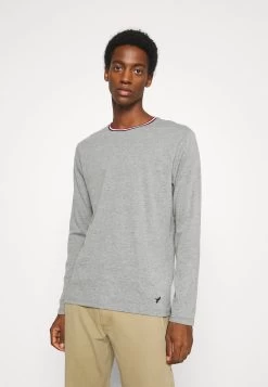 Pier One T-shirt à Manches Longues Soldes T-shirts Col Rond Homme