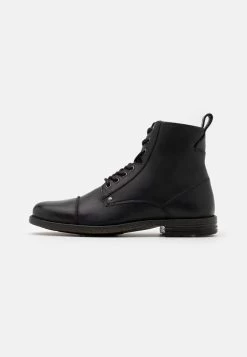 Prix Gelé Pier One Bottines à Lacets Boots Et Bottes Rond Homme
