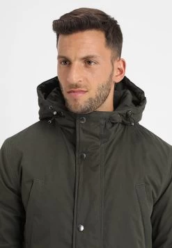 Pier One Qualité Supérieure Parka Manteaux Capuche Homme -Fashion Zone Soldes 5b1d553848a2488580dceb82bf6ebd7d