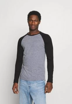 Pier One Prix Gelé T-shirt à Manches Longues T-shirts & Polos Col Rond Homme