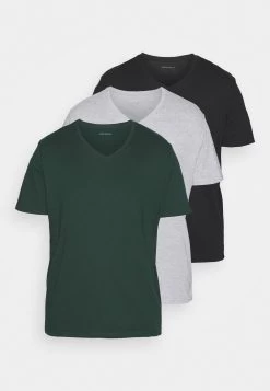 Pier One Faible Prix 3 PACK – T-shirt Basique T-shirts & Polos Col En V Homme -Fashion Zone Soldes 633468ba6d5f4f2480f2814f9b465df3