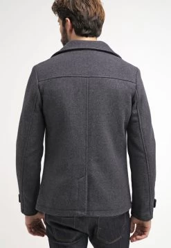 Pier One Prix Cassé Manteau Court Manteaux Col Revers Homme -Fashion Zone Soldes 6c62ffa9699e49f18086c6a35e80580c