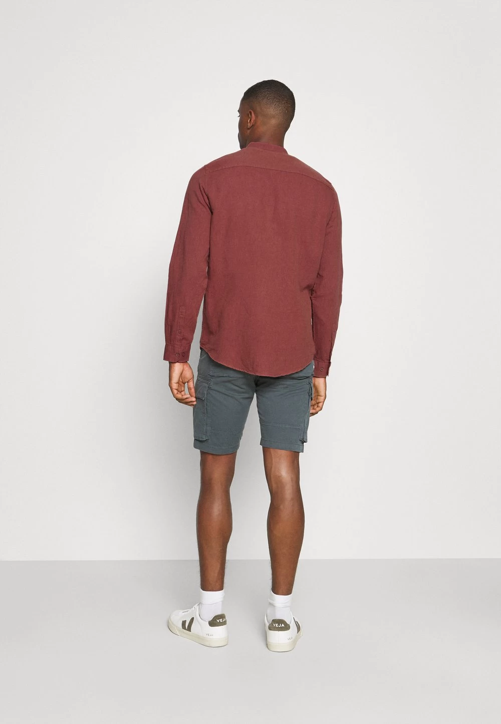 Pier One Chemise Bonne Qualité Chemises Col Mao Homme 5 Pier One Chemise Bonne Qualité Chemises Col Mao Homme – Image 3