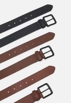 Pier One Petit Prix 3 PACK UNISEX – Ceinture Ceintures Boucle Ardillon -Fashion Zone Soldes 73afb6098fb94008be272df4ac0281e1