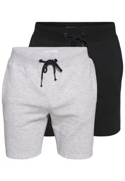 Pier One 2 PACK – Short – Light Grey /black Qualité Garantie 100% Pantalons Normale Homme