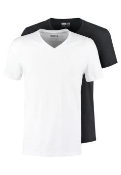 Pier One Prix Compétitif 2 PACK – T-shirt Basique T-shirts Col En V Profond Homme -Fashion Zone Soldes 7f713aa7d0cf4680ab0acb77eb634838 2