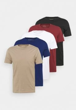 Prix Ourlé Pier One 5 PACK – T-shirt Basique T-shirts & Polos Col Rond Homme 37 Prix Ourlé Pier One 5 PACK – T-shirt Basique T-shirts & Polos Col Rond Homme -Fashion Zone Soldes 821a9428a35f403f8260cec51cee307c 4