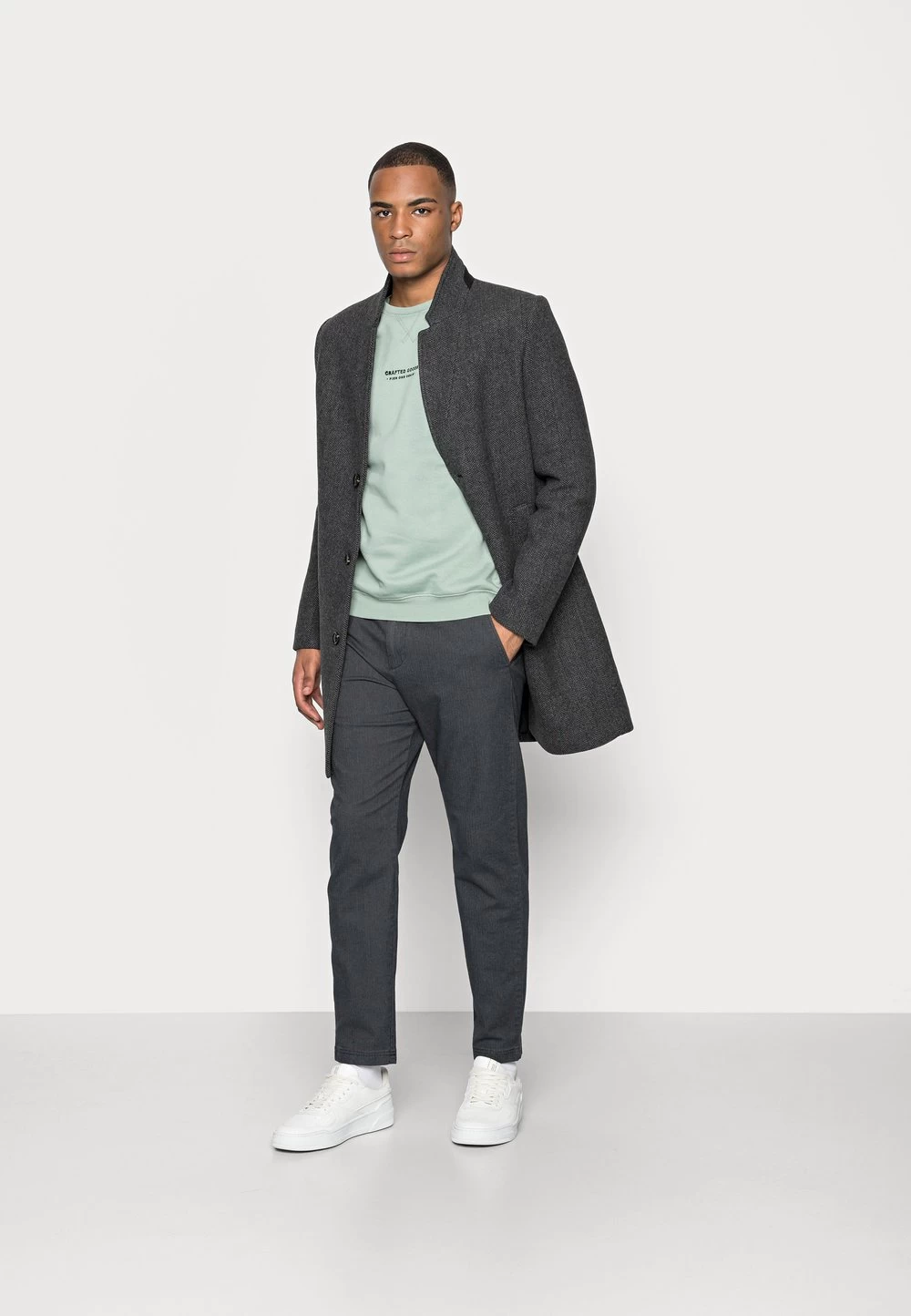 Prix Incroyables Pier One CRAFTED GOODS CREW – Sweatshirt Pulls Et Gilets Col Rond Homme 4 Prix Incroyables Pier One CRAFTED GOODS CREW – Sweatshirt Pulls Et Gilets Col Rond Homme – Image 2