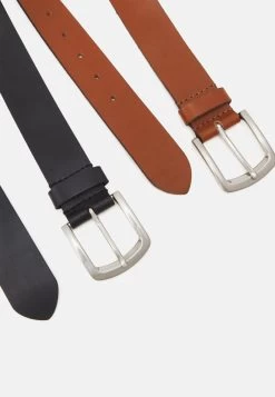 Pier One LEATHER 2 PACK – Ceinture Prix Exclusifs Ceintures Boucle Ardillon Homme -Fashion Zone Soldes 83e445ece2bb42c5a314d3f1ef80783a