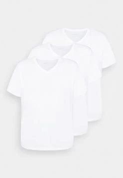 Pier One Faible Prix 3 PACK – T-shirt Basique T-shirts & Polos Col En V Homme -Fashion Zone Soldes 88b631dad3fe4bc5a65bdd3caaf417f3