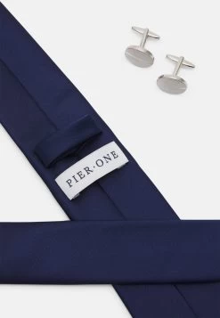 Pier One SET – Cravate Prix Avantageux Cravates Et Nœuds Papillon Couleur Unie Homme -Fashion Zone Soldes 8e59aa48c88844d6855bdaec69434025
