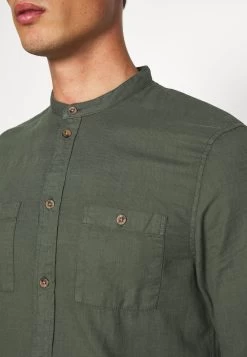 Pier One Chemise Prix Préférentiel Chemises Col Mao Homme -Fashion Zone Soldes 9790f8dcfbac402aa1704d695d0e8542