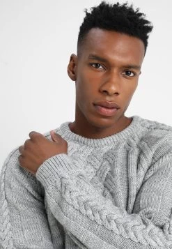 Petit Prix Pier One Pullover Pulls Et Gilets Col Rond Homme -Fashion Zone Soldes 98dec795318b492a9124ed037a5fae78