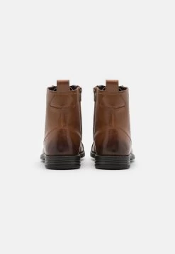 Pier One LEATHER – Bottines à Lacets Prix Exclusifs Bottes Rond Homme -Fashion Zone Soldes 9ae4942b35424d76b38e940598eaef2c