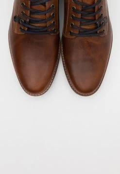 Pier One Prix Accessible LEATHER – Chaussures à Lacets Derbies, Richelieus & Chaussures Bateau Rond Homme -Fashion Zone Soldes 9e4567932b15428f83a9a64ec4bd6e27