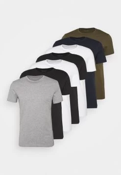 Pier One Soldes En Ligne 7 PACK – T-shirt Basique T-shirts Col Rond Homme -Fashion Zone Soldes 9ee6090ebb134570b64e84799e370941 2