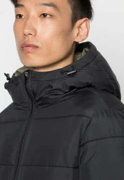 Pier One BASIC PUFFER JACKET WITH CONTRAST HOOD – Veste D’hiver Prix Accessible Vestes Capuche Homme -Fashion Zone Soldes ac45dd429b7349d1b1c00897ccebcc8a