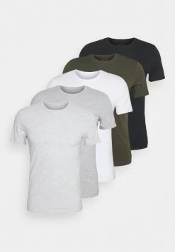 Pier One 5 PACK – T-shirt Basique Meilleur Prix Garanti T-shirts Col Rond Homme -Fashion Zone Soldes af2e3648ccfd4b198cd51d1c4b807340 3