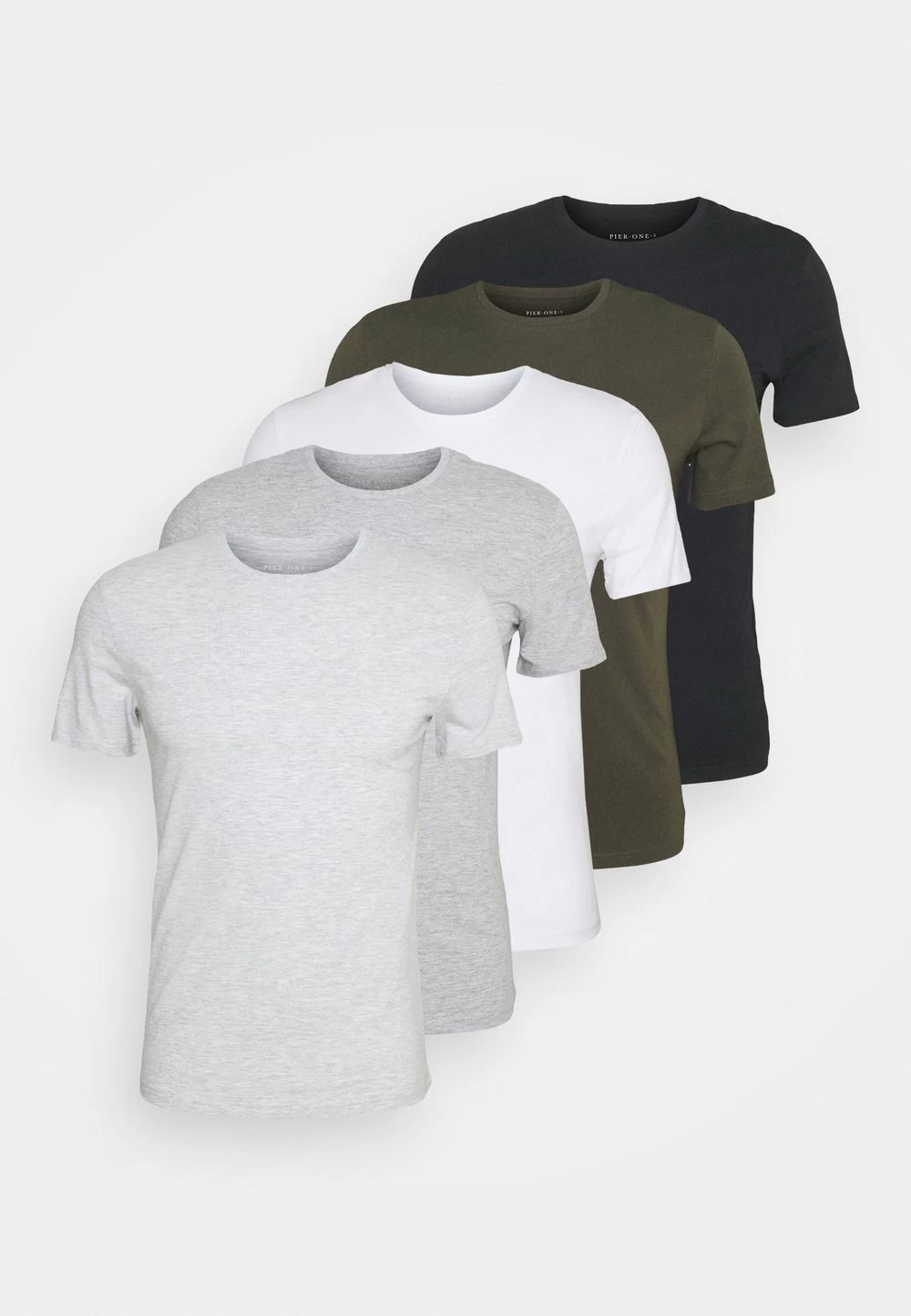 Prix Ourlé Pier One 5 PACK – T-shirt Basique T-shirts & Polos Col Rond Homme 13 Prix Ourlé Pier One 5 PACK – T-shirt Basique T-shirts & Polos Col Rond Homme – Image 11