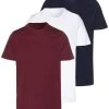 Soldes Pier One 3 PACK – T-shirt Basique T-shirts Col Rond Homme