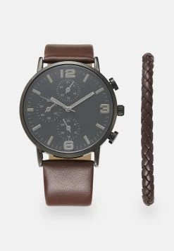 Prix Abordable Pier One SET – Montre Montres Et Bijoux Boucle Ardillon Homme -Fashion Zone Soldes b5bb67abc283462d8848f4f4cd6104f6