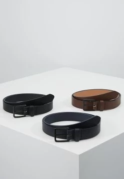 Prix Avantageux Pier One 3 PACK – Ceinture Ceintures Boucle Ardillon Homme