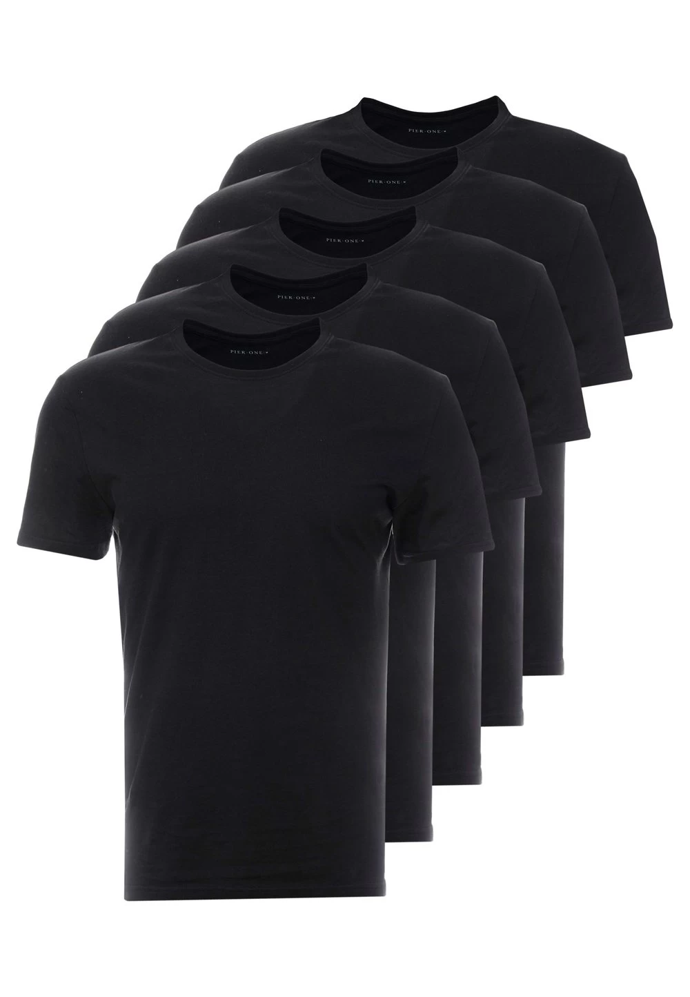 Prix Ourlé Pier One 5 PACK – T-shirt Basique T-shirts & Polos Col Rond Homme 10 Prix Ourlé Pier One 5 PACK – T-shirt Basique T-shirts & Polos Col Rond Homme – Image 8
