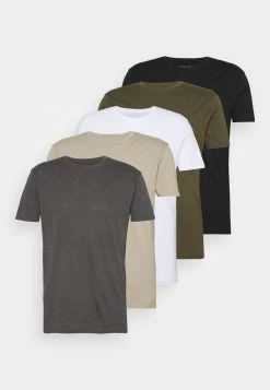 Prix Discount Pier One 5 PACK – T-shirt Basique T-shirts Col Rond Homme -Fashion Zone Soldes c8b9f5cce9884e23aebd3711252e2349 8