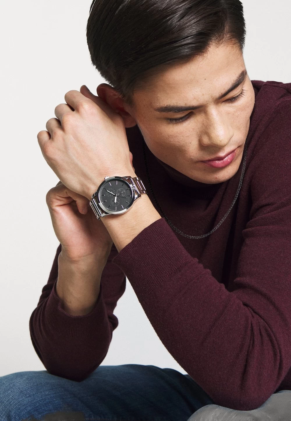 Pier One SET – Montre Prix Sympa Montres Et Bijoux Couleur Unie Homme 4 Pier One SET – Montre Prix Sympa Montres Et Bijoux Couleur Unie Homme – Image 2