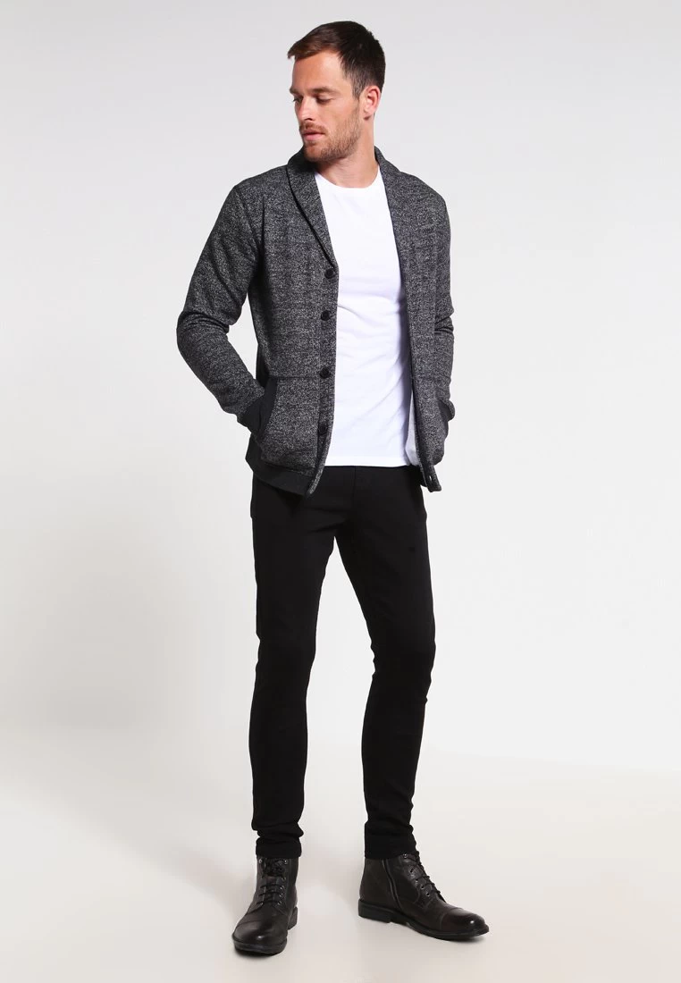 Pas Cher Pier One Veste Mi-saison Vestes Col Châle Homme 4 Pas Cher Pier One Veste Mi-saison Vestes Col Châle Homme – Image 2