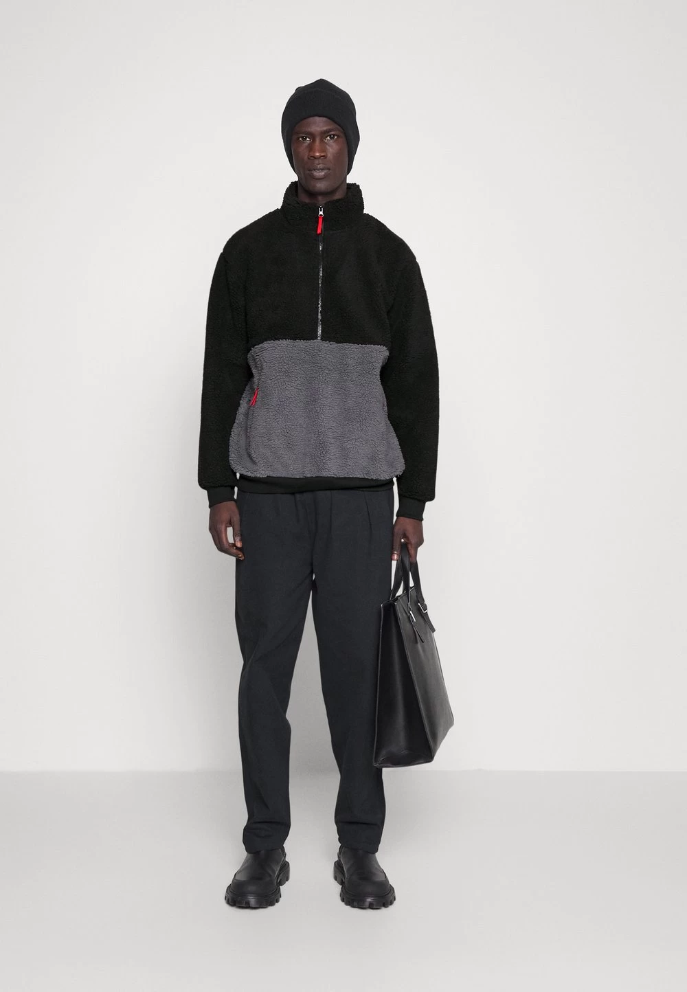 Prix Avantageux Pier One Sweat Polaire Sweats & Hoodies Col Camionneur Homme 4 Prix Avantageux Pier One Sweat Polaire Sweats & Hoodies Col Camionneur Homme – Image 2