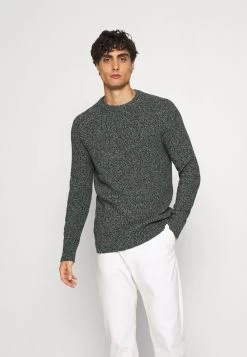 Pier One Prix Discount MULTICOLOUR HALF CARDIGAN JUMPER – Pullover Pulls Et Gilets Col Rond Homme