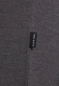 Pier One T-shirt à Manches Longues Qualité Garantie T-shirts Col Roulé Homme -Fashion Zone Soldes e0c07445e19e40838a1f662cca878a10