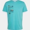 Pier One T-shirt Imprimé Produit De Première Qualité T-shirts Col Rond Homme -Fashion Zone Soldes e41334cca82447a4a19c7bd1fc3b500d