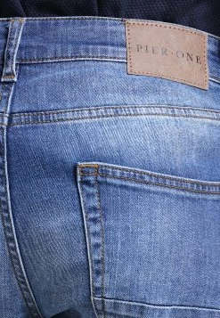 Pier One Pas Cher Jean Boyfriend Jeans Normale Homme -Fashion Zone Soldes e4f78058b0ef4200880caca07e19f7bc